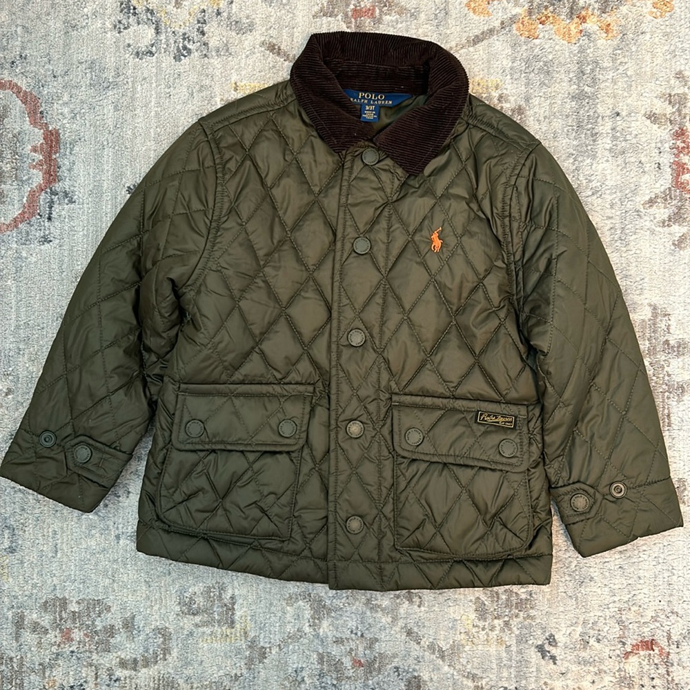 Ralph Lauren quilted jacket.